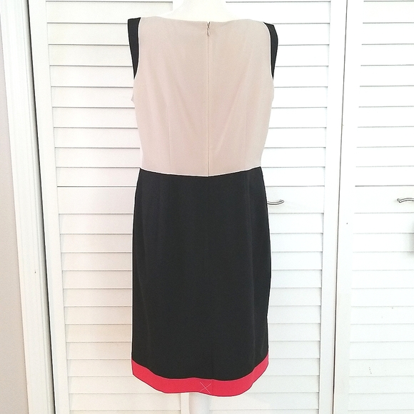Ann Taylor Color Block Dress Petite - Picture 3 of 5